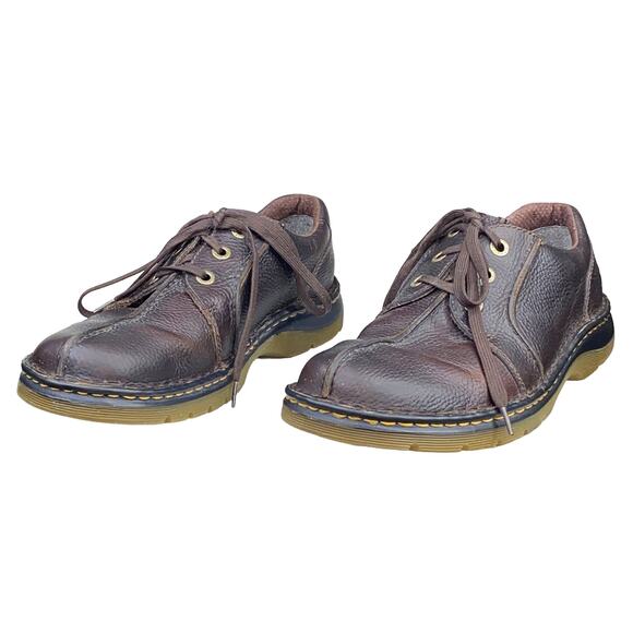 Dr. Martens Unisex Ripley Brown Leather Lace Up Oxfords Size US M 9 W 10 main image 5